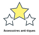 Accessoires anti-tiques