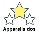 Appareils dos