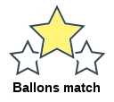 Ballons match