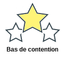 Bas de contention