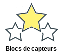 Blocs de capteurs