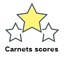 Carnets scores