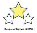 Casques intégraux et BMX