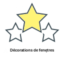 Décorations de fenętres