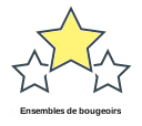 Ensembles de bougeoirs