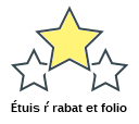 Étuis ŕ rabat et folio