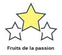 Fruits de la passion