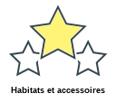 Habitats et accessoires