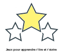 Jeux pour apprendre ŕ lire et ŕ écrire