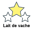 Lait de vache