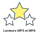 Lecteurs MP3 et MP4