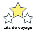 Lits de voyage