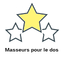 Masseurs pour le dos