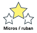 Micros ŕ ruban