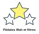 Pédales Wah et filtres