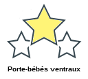 Porte-bébés ventraux