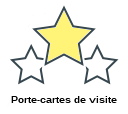 Porte-cartes de visite