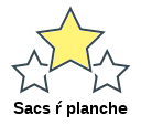 Sacs ŕ planche