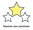 Sauces aux pommes