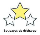 Soupapes de décharge