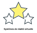 Systčmes de réalité virtuelle