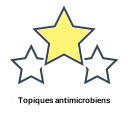 Topiques antimicrobiens