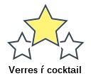 Verres ŕ cocktail