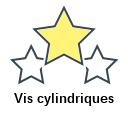 Vis cylindriques