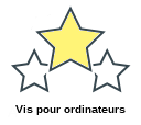 Vis pour ordinateurs